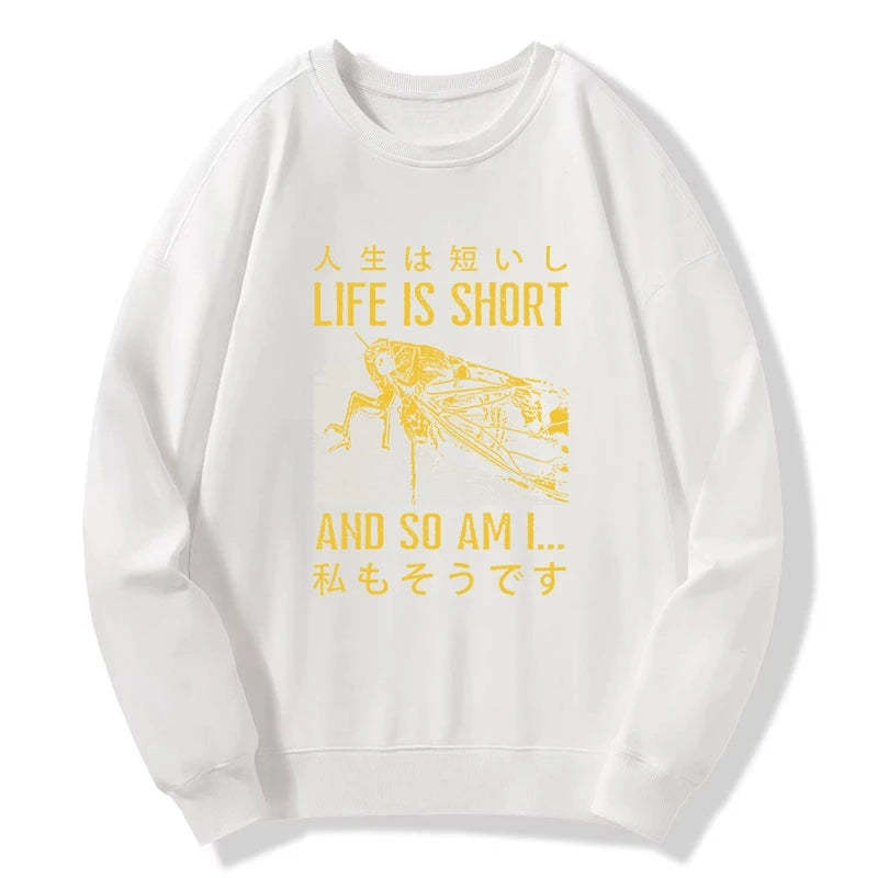 Tokyo-Tiger A Grasshopper With A Short Life Sweatshirt