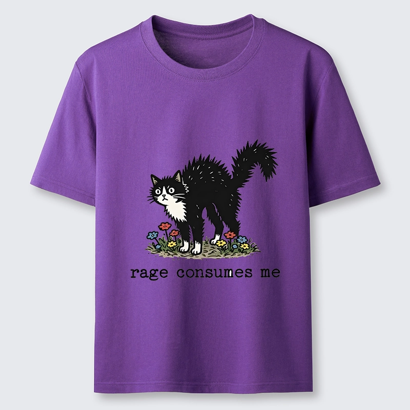 Tokyo-Tiger Angry Tuxedo Cat Classic T-Shirt