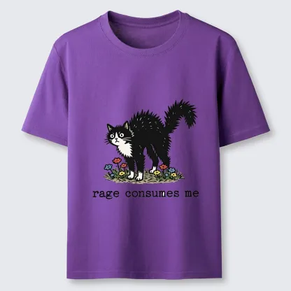 Tokyo-Tiger Angry Tuxedo Cat Classic T-Shirt