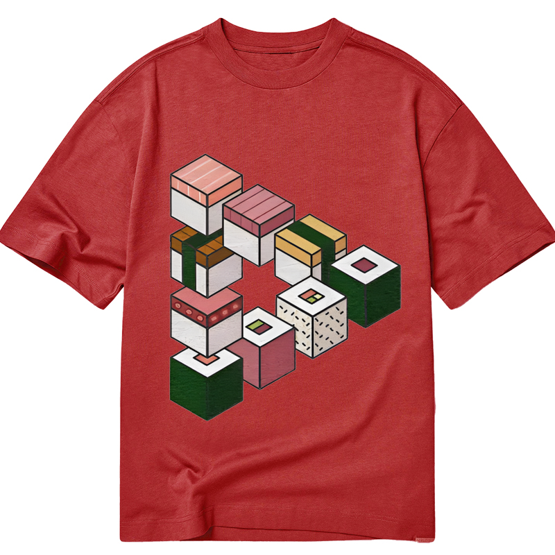 Tokyo-Tiger Infinite Loop Sushi Classic T-Shirt