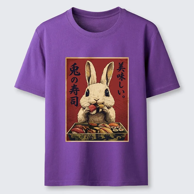 Tokyo-Tiger Rabbit’s Sushi Feast Classic T-Shirt