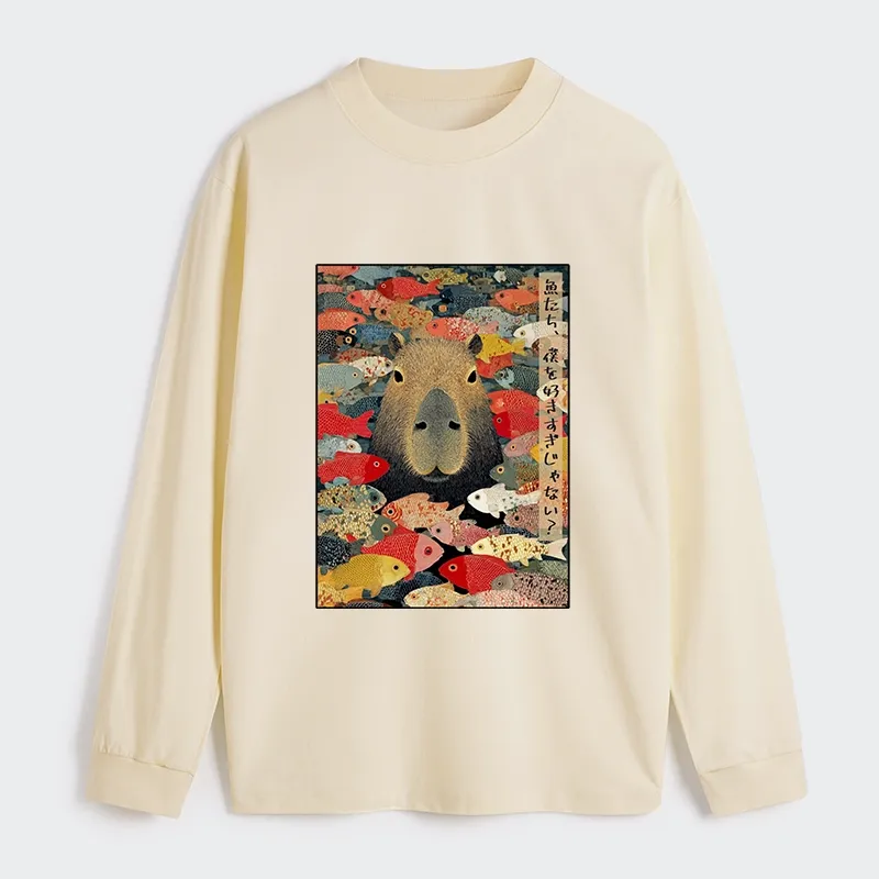 Tokyo-Tiger Am I Too Lovable? Classic Long Sleeve T-Shirt