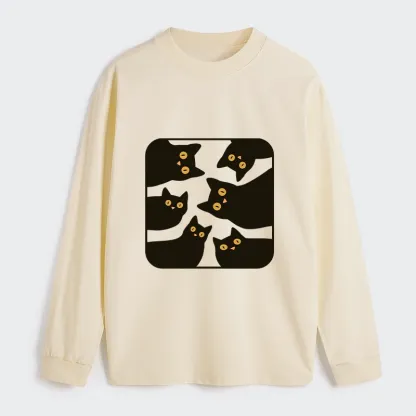 Tokyo-Tiger Cats Are Watching You Classic Long Sleeve T-Shirt