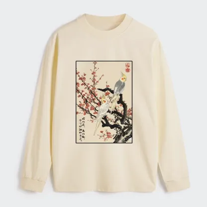 Tokyo-Tiger Whispers of Silent Blossoms Classic Long Sleeve T-Shirt