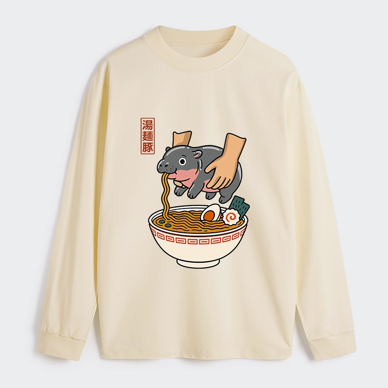 Tokyo-Tiger Noodles Got Me Classic Long Sleeve T-Shirt