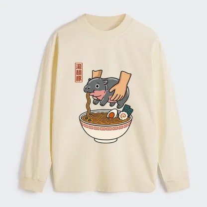 Tokyo-Tiger Noodles Got Me Classic Long Sleeve T-Shirt