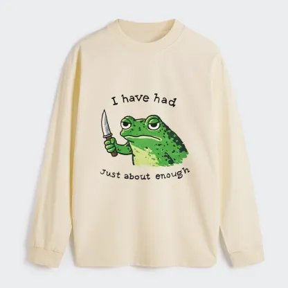 Tokyo-Tiger Impatient Frog Classic Long Sleeve T-Shirt