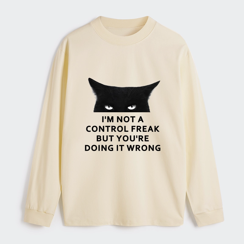 Tokyo-Tiger Control Freak Funny Classic Long Sleeve T-Shirt