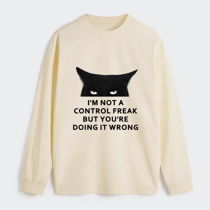 Tokyo-Tiger Control Freak Funny Classic Long Sleeve T-Shirt