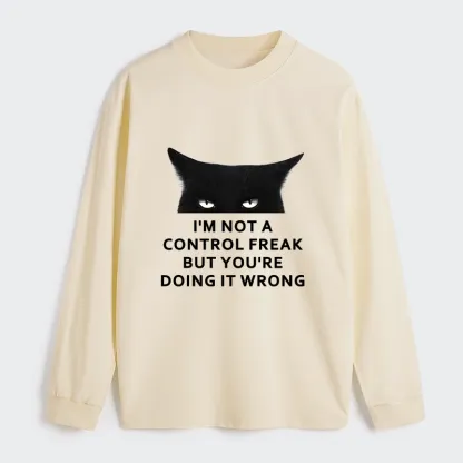 Tokyo-Tiger Control Freak Funny Classic Long Sleeve T-Shirt