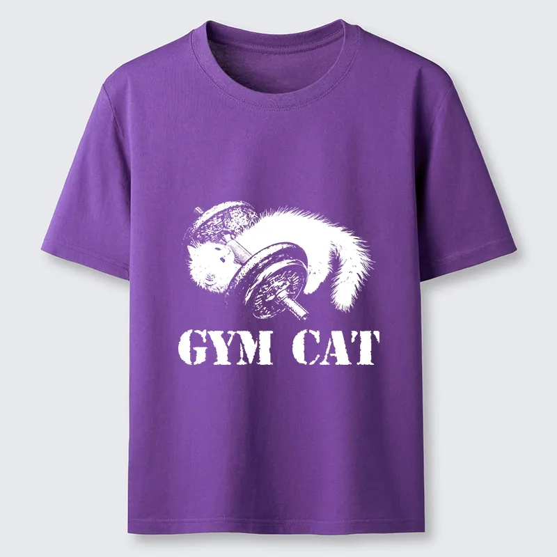Tokyo-Tiger Cat Pumping Iron At The Gym Classic T-Shirt Sale