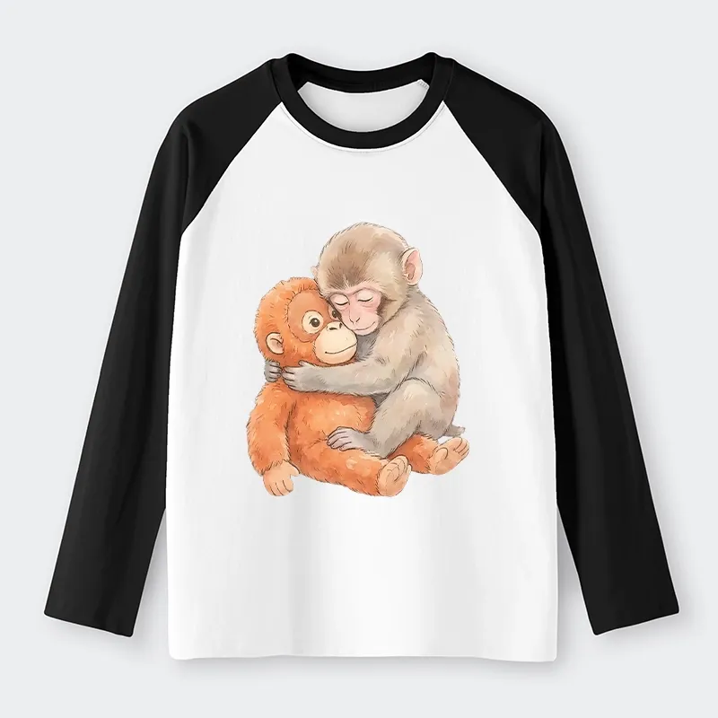 Tokyo-Tiger Poor Punch Raglan Long Sleeve T-shirt