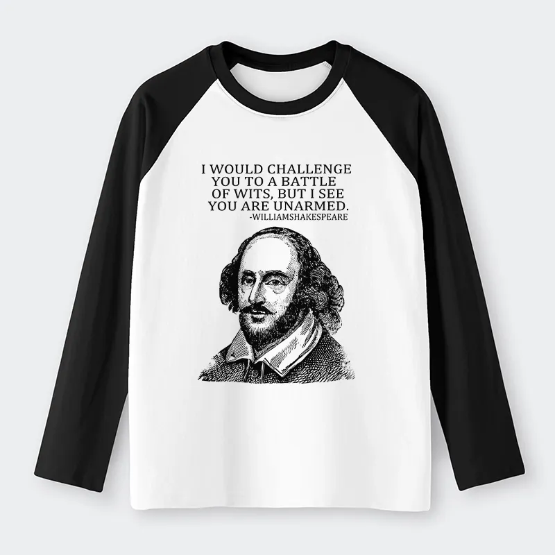 Tokyo-Tiger Your Intelligence Is Inferior To Mine Raglan Long Sleeve T-shirt