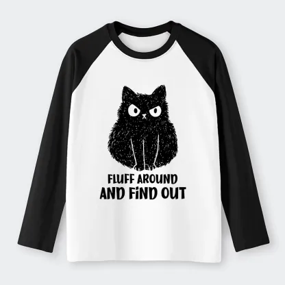 Tokyo-Tiger Consequences Of Fooling Around Raglan Long Sleeve T-shirt