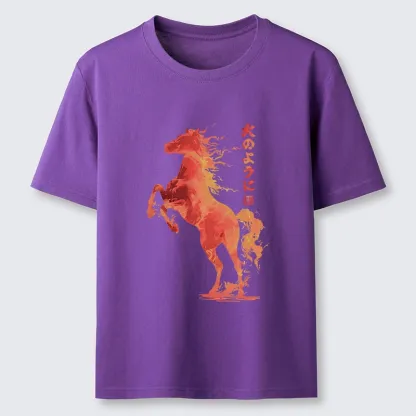 Tokyo-Tiger Fire Horse Japanese Art Classic T-Shirt