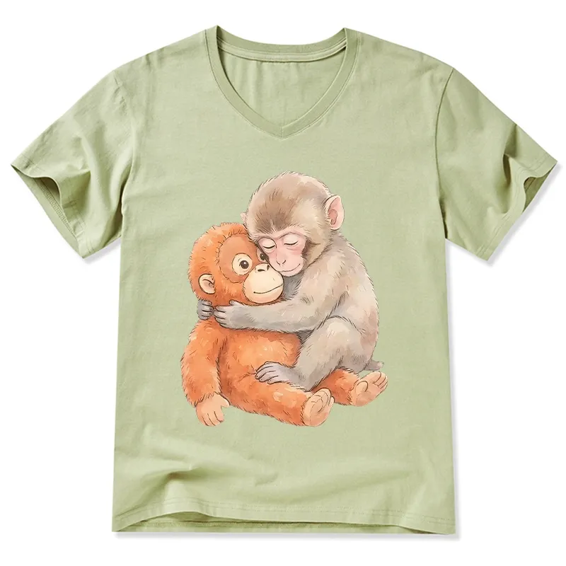 Tokyo-Tiger Poor Punch V-Neck Classic T-Shirt