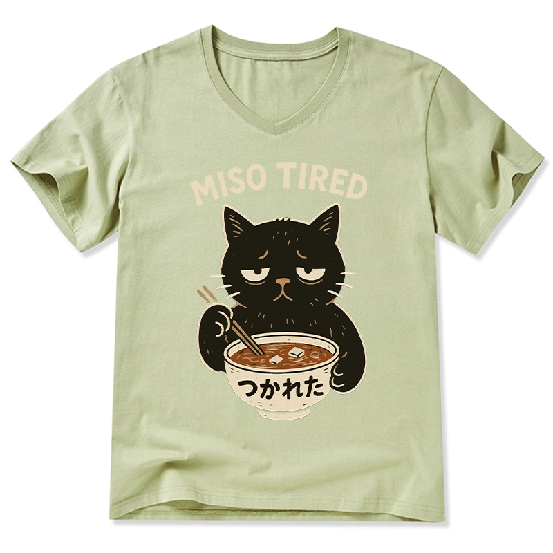 Tokyo-Tiger I’m So Tired V-Neck Classic T-Shirt