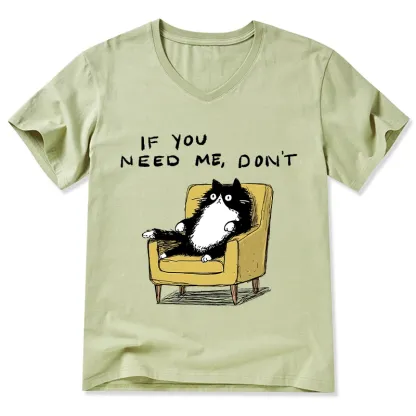 Tokyo-Tiger Unavailable Cat V-Neck Classic T-Shirt