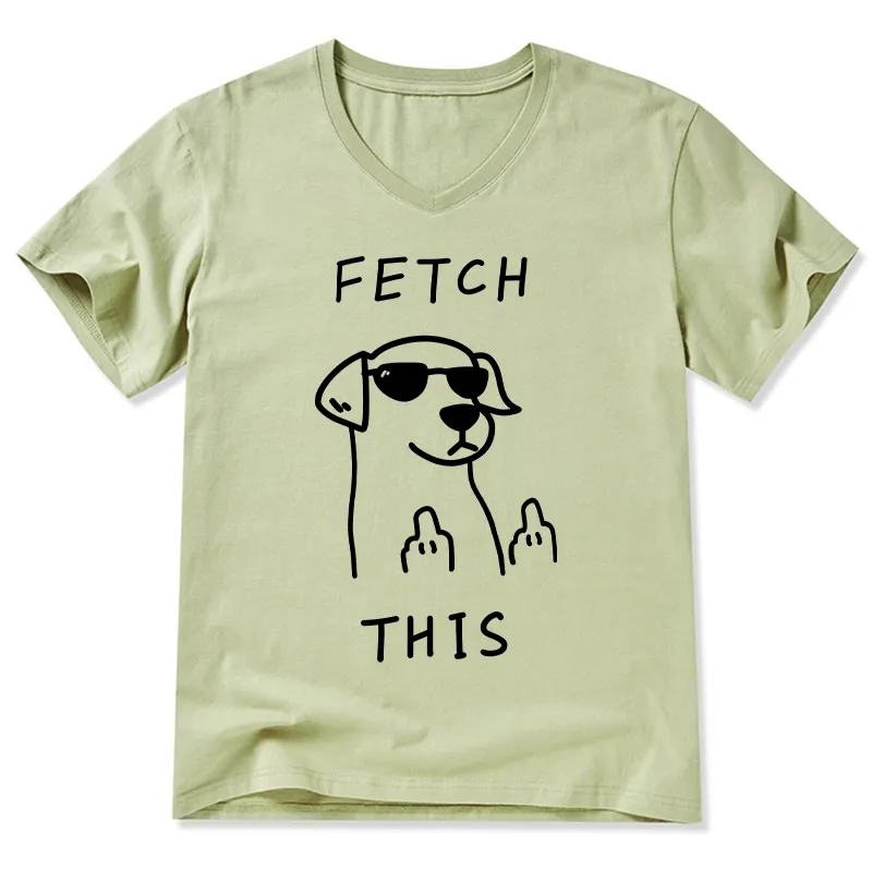 Tokyo-Tiger Rebellious Dog V-Neck Classic T-Shirt