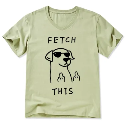 Tokyo-Tiger Rebellious Dog V-Neck Classic T-Shirt