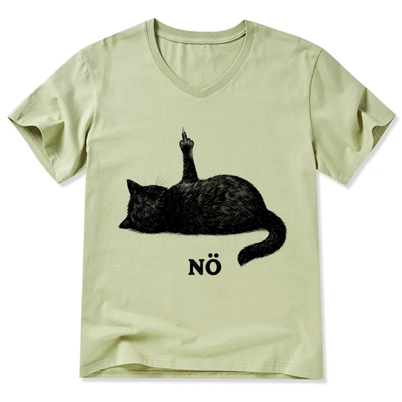 Tokyo-Tiger Cat Refused V-Neck Classic T-Shirt