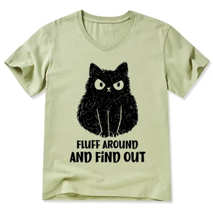 Tokyo-Tiger Consequences Of Fooling Around V-Neck Classic T-Shirt