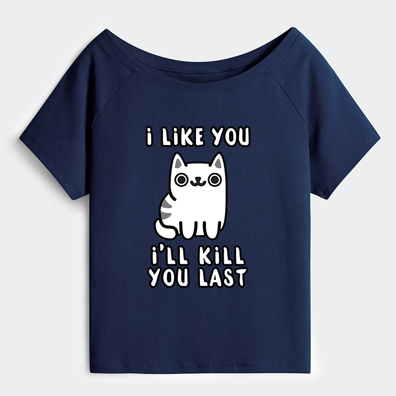 Tokyo-Tiger Cats And Humans Have A Love-hate Relationship Off Shoulder T-Shirt