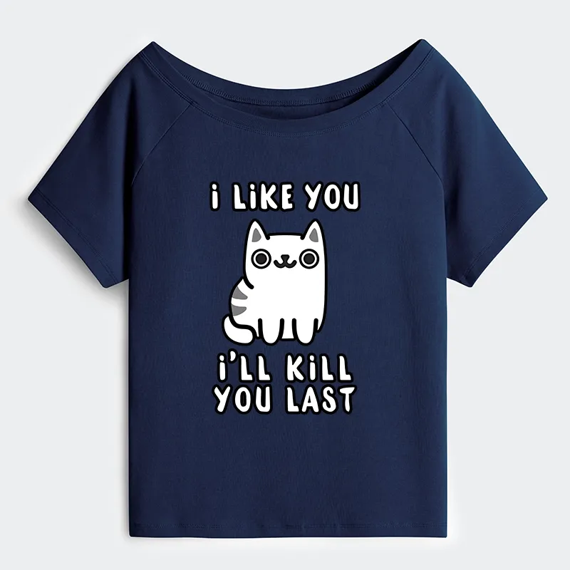 Tokyo-Tiger Cats And Humans Have A Love-hate Relationship Off Shoulder T-Shirt