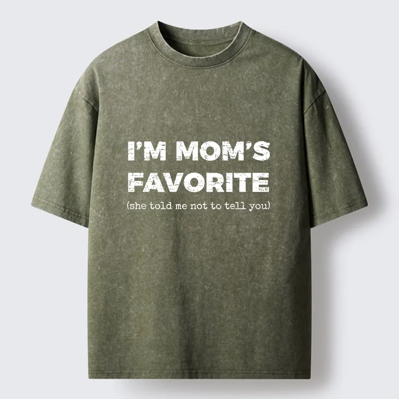 Tokyo-Tiger Mother's Day Jokes Washed T-Shirt