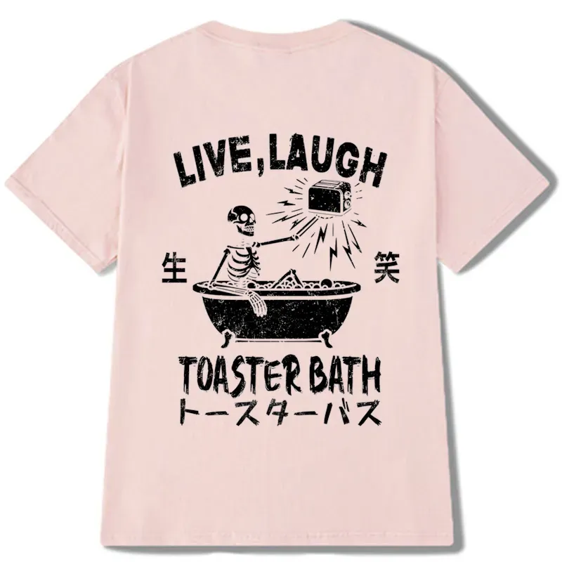 Tokyo-Tiger Funny Electric Shock Skeleton Back Classic T-Shirt