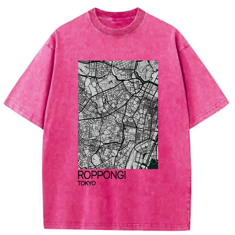 Tokyo-Tiger Roppongi Tokyo Washed T-Shirt