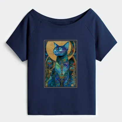 Tokyo-Tiger The Cat’s Plan To Rule Them All Off Shoulder T-Shirt