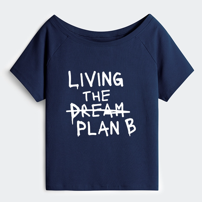 Tokyo-Tiger Implement Plan B Off Shoulder T-Shirt