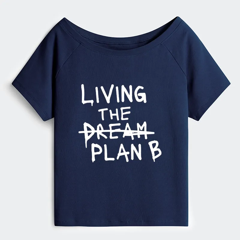 Tokyo-Tiger Implement Plan B Off Shoulder T-Shirt