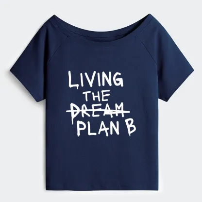 Tokyo-Tiger Implement Plan B Off Shoulder T-Shirt