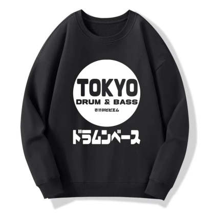 Tokyo-Tiger Tokyo DnB Japanese Sweatshirt