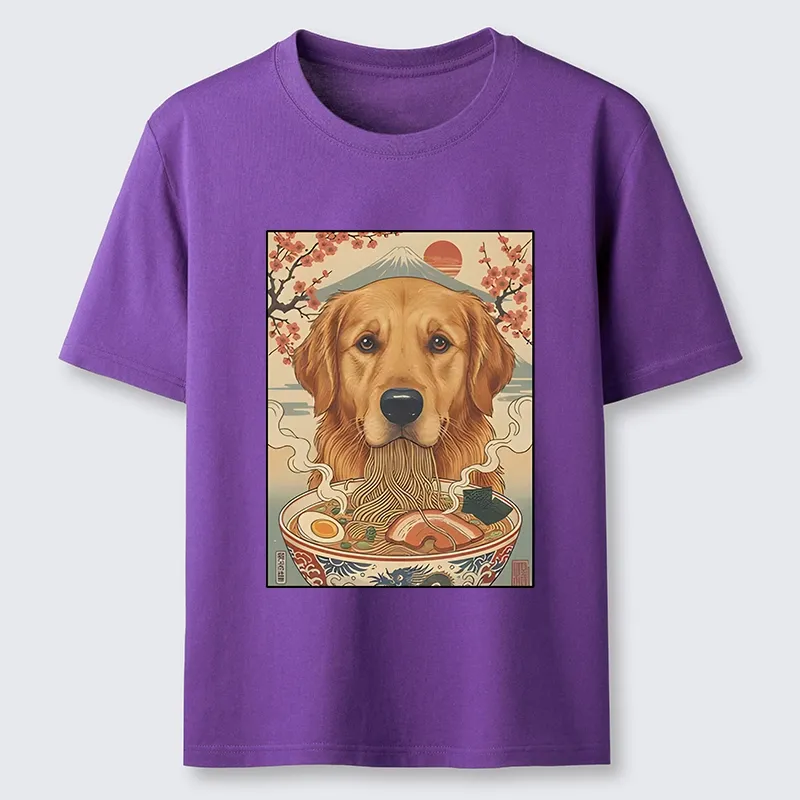 Tokyo-Tiger Japanese Style Dog Ramen Meme Classic T-Shirt