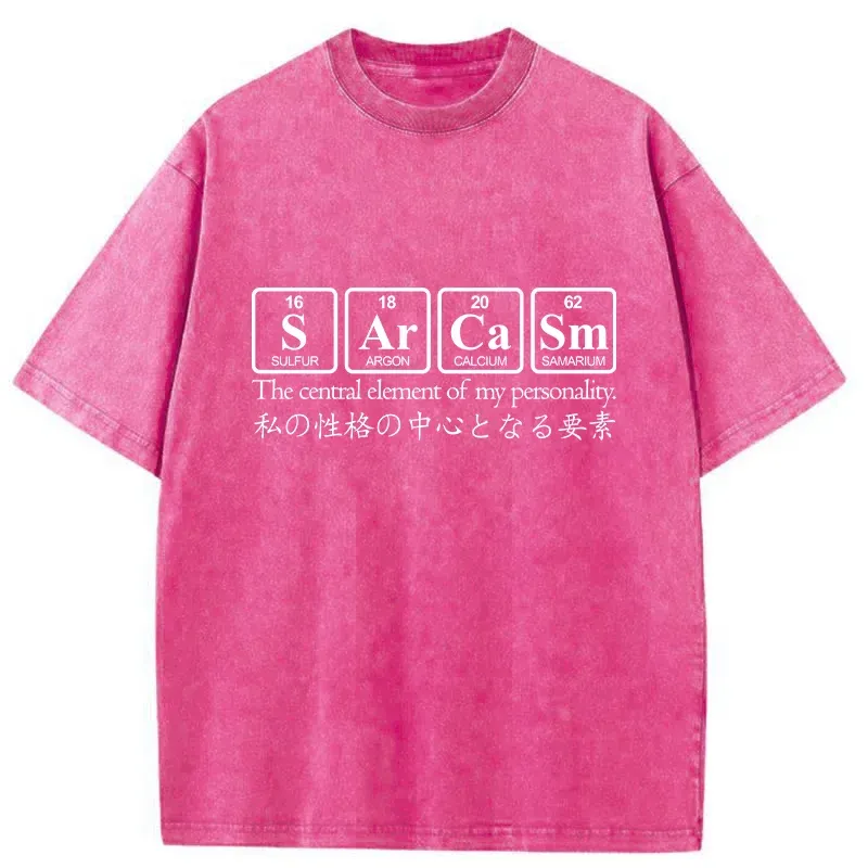 Tokyo-Tiger Sarcasm Funny Essential Washed T-Shirt