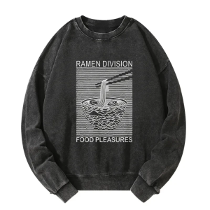 Image of Tokyo-Tiger Ramen Division Food Pleasures Washed Sweatshirt