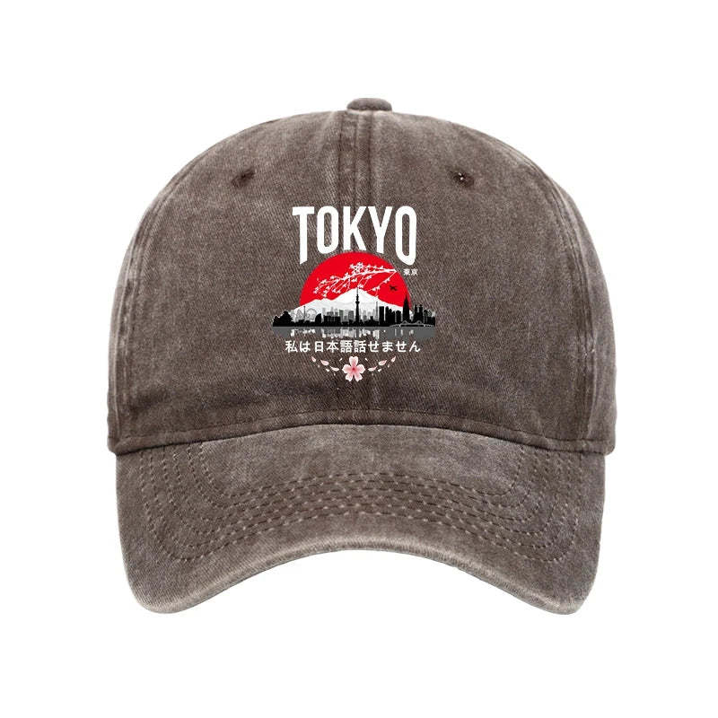 Tokyo-Tiger I don’t speak Japanese Washed Cap