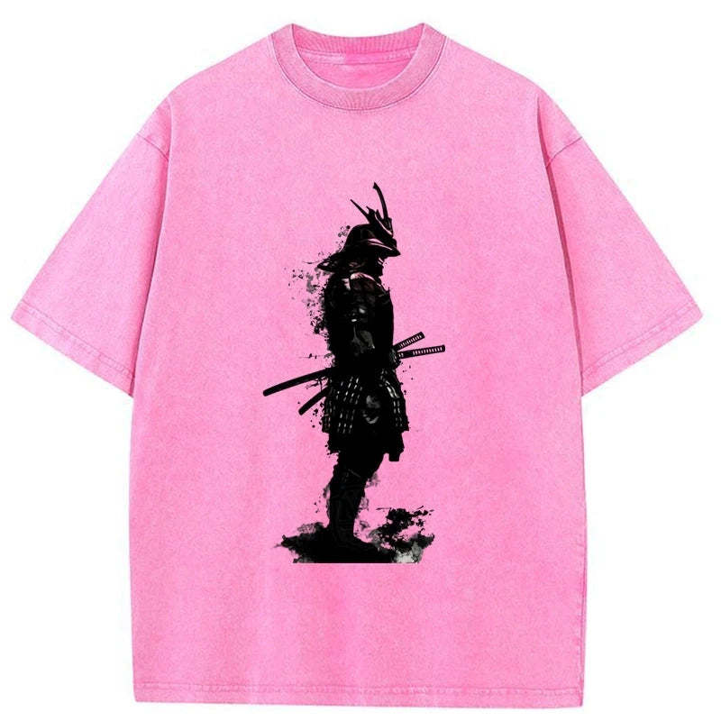Tokyo-Tiger Armored Samurai Samurai Washed T-Shirt