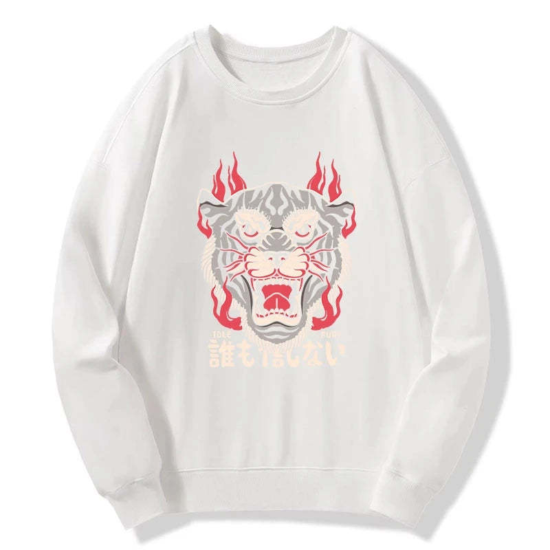 Tokyo-Tiger Retro Tiger Japanese Sweatshirt