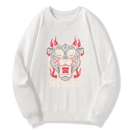 Tokyo-Tiger Retro Tiger Japanese Sweatshirt
