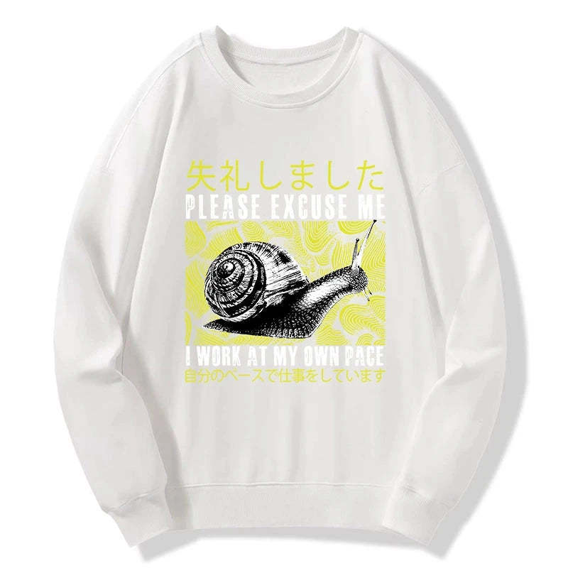 Tokyo-Tiger Snails That Work According To Their Own Rules Sweatshirt