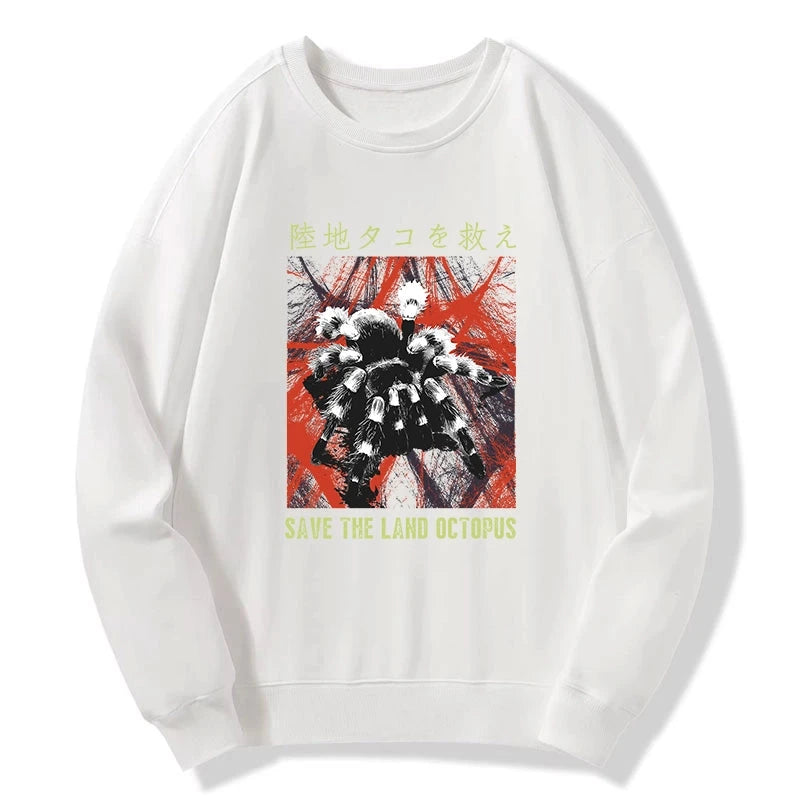 Tokyo-Tiger Real Scary Spiders Sweatshirt