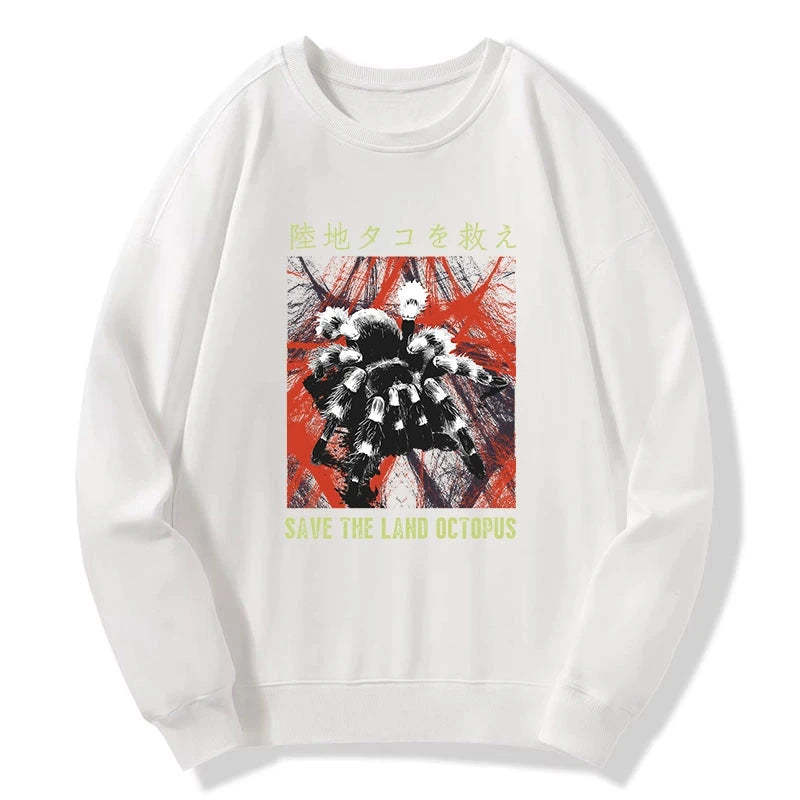 Tokyo-Tiger Real Scary Spiders Sweatshirt