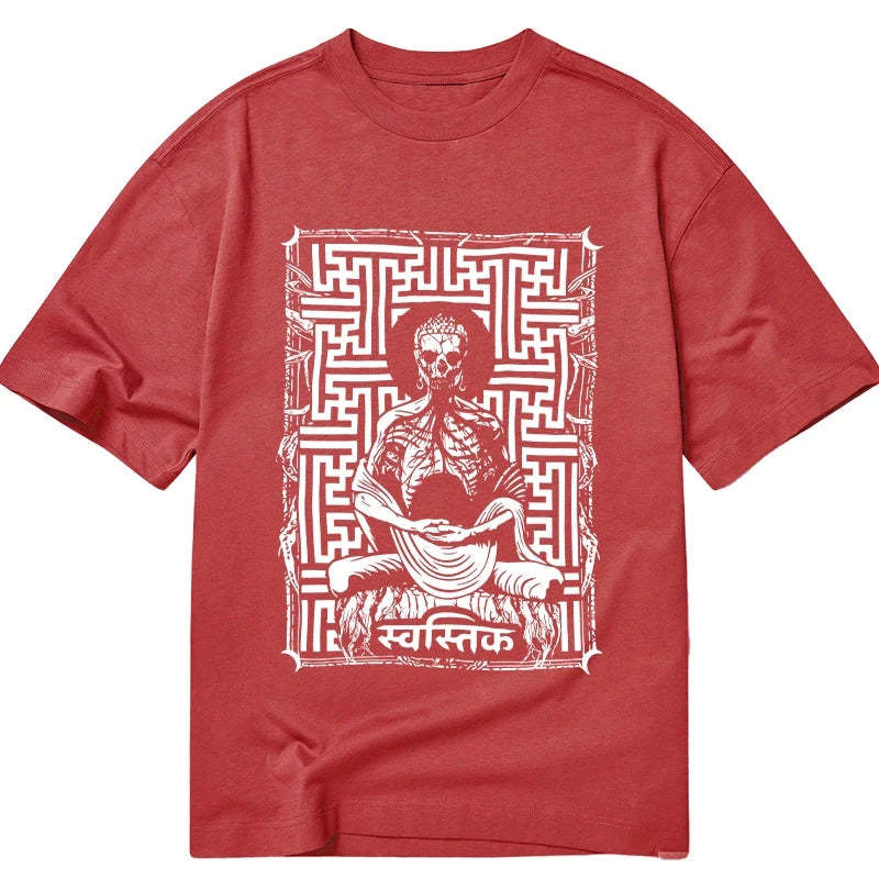 Tokyo-Tiger Sayagata Buddha Graphic Classic T-Shirt Sale