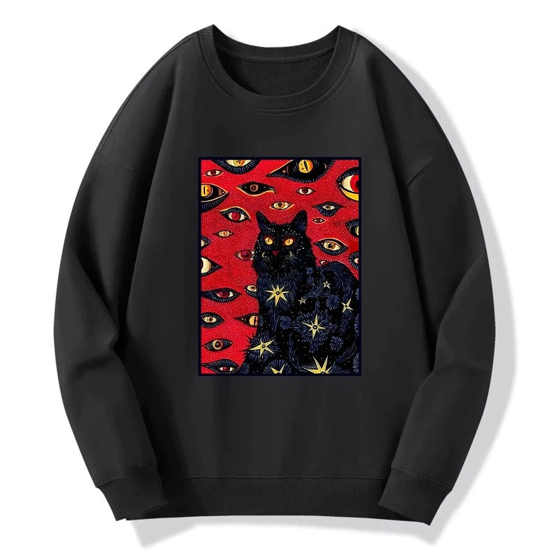 Tokyo-Tiger Mysterious Cat Sweatshirt