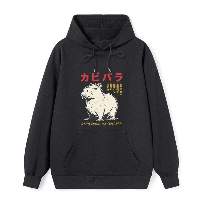 Tokyo-Tiger Angry Capybara Japan Classic Hoodie Sale