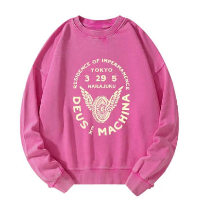 Tokyo-Tiger Deus Ex Machina Tokyo Washed Sweatshirt